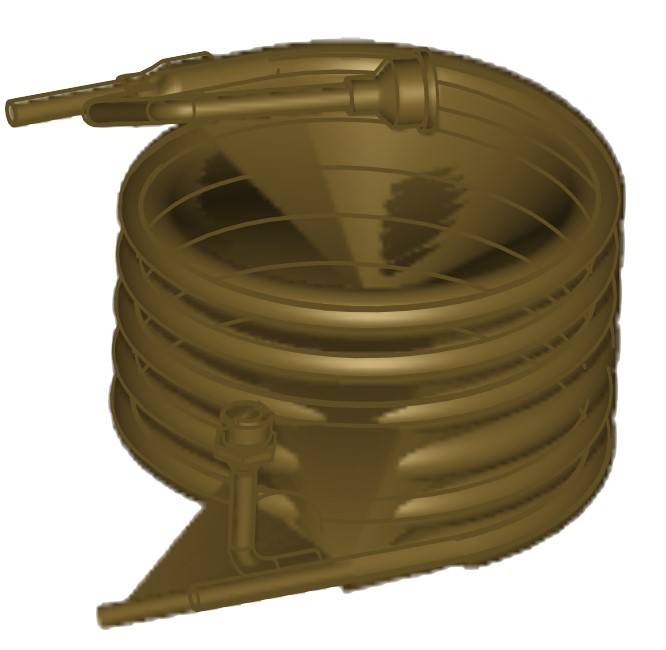 Koaxial-Wärmetauscher DHW Booster HP