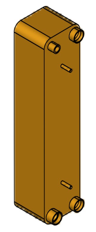 Verflüssiger B25H x 38  