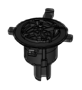 Trockensiphon für Vitovent 300-W H32S und H32E