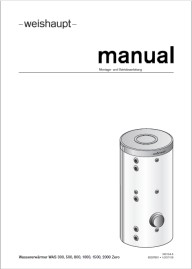 Manual Weishaupt WAS Zero
